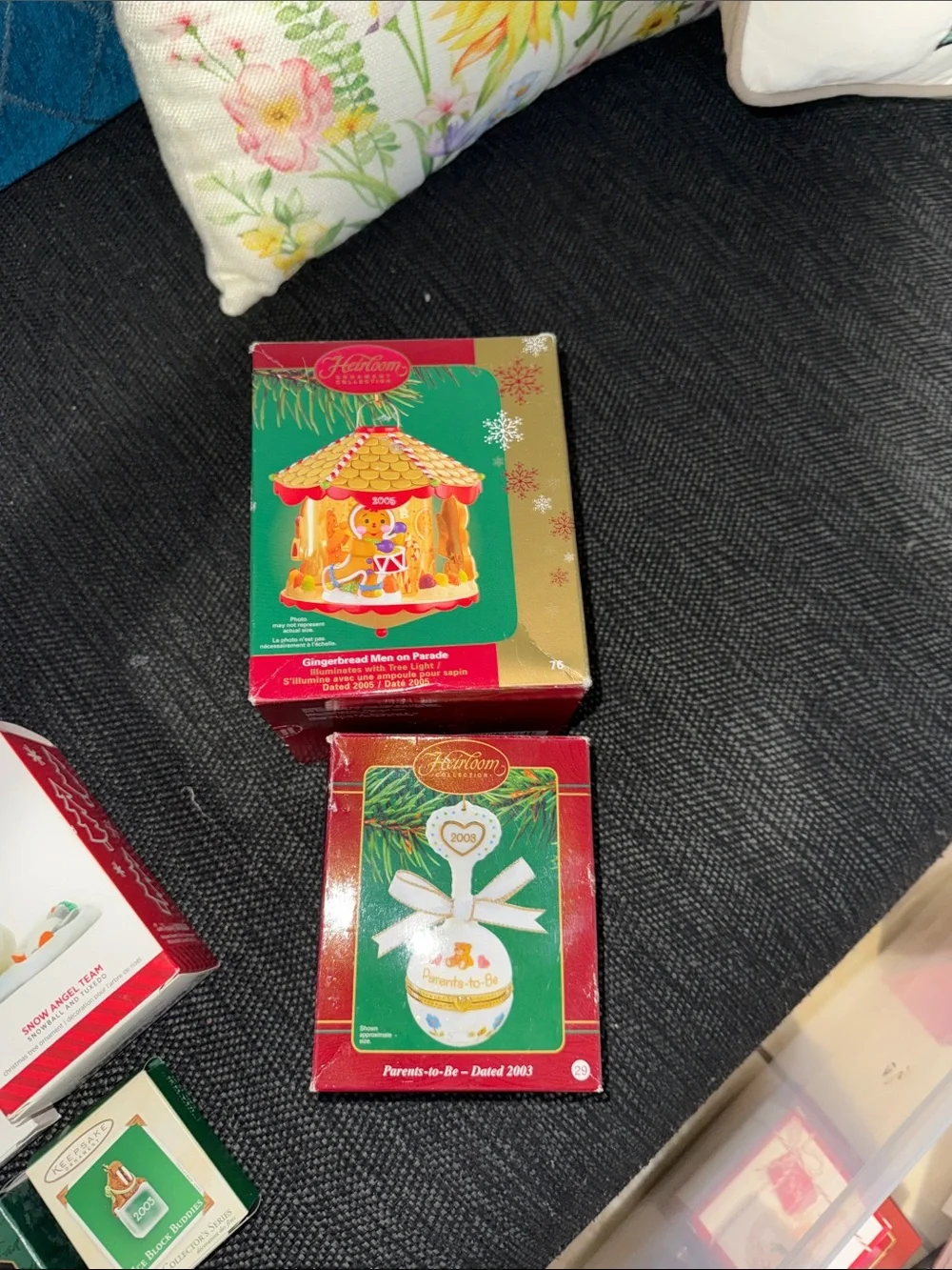 Hallmark & Other Holiday Christmas Ornaments Lot Bundle